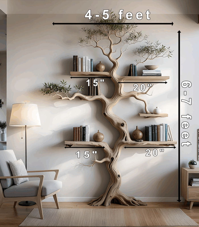 Live Edge Solid Wood Console Table Slim Entryway Design